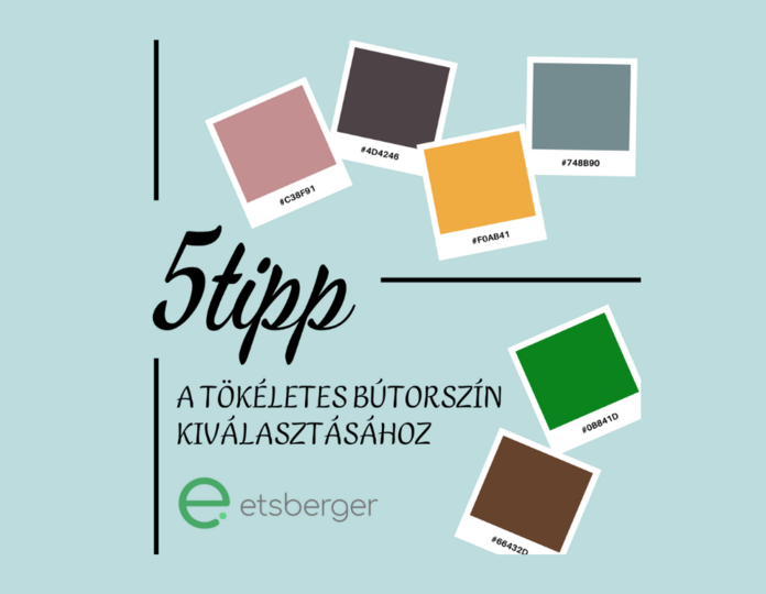 5 tipp a tökéletes bútorszín kiválasztásához